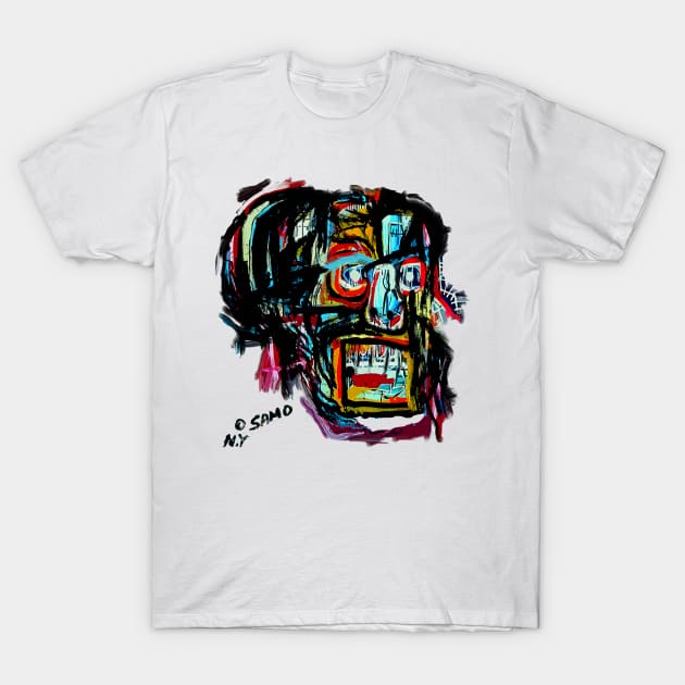 basquiat art T-Shirt by Sauher